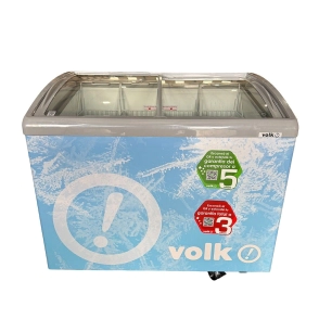 FREEZER VOLK TAPA CURVA MOD SD280