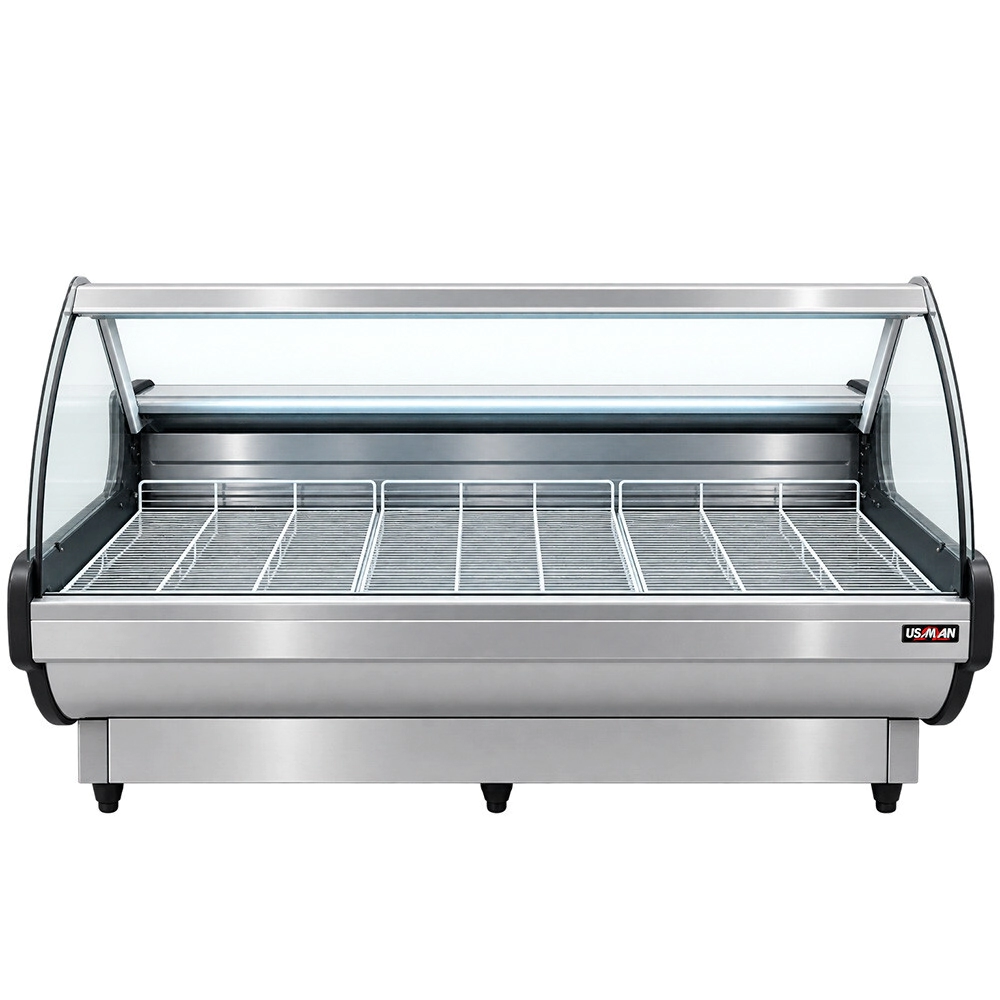 VITRINA USMAN PIKY 2000 ACERO V. CURVO - EQUIPADA A441